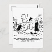 ヘアカットまたはヘアスタイリングのないロングヘアスタイル ポストカード (正面/裏面)