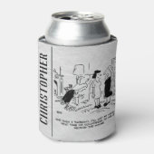 ヘアカットまたはヘアスタイリングのないロングヘアスタイル 缶クーラー (缶正面)