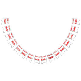 ヘアカット販売のバンティングバナー バンティングフラッグ