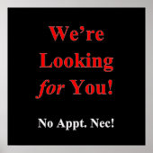 ヘアカット販売のポスターマットをお探し ポスター (正面)