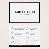 ヘアカラーモダンアフターケアの名刺
