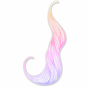 ヘアカラーリストスタイリストピンクとバイオレットヘアカール シール