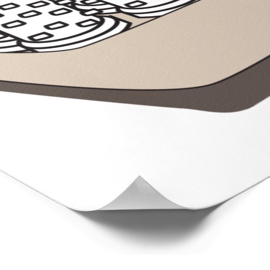 ヘアカーラ転がーの方法 ポスター (角)