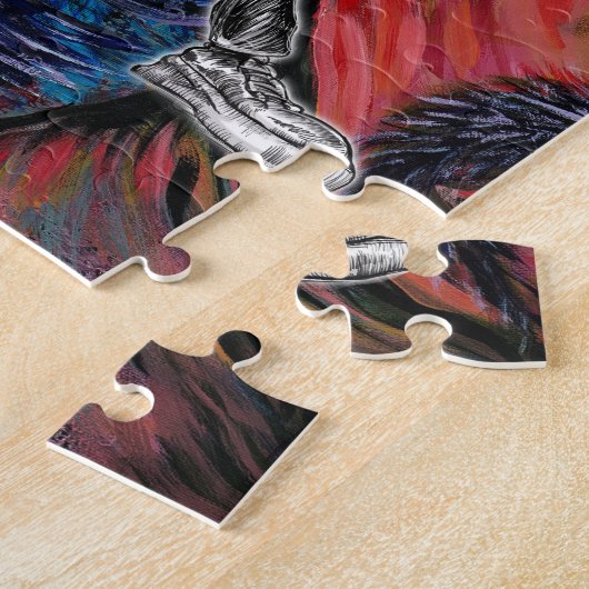 ヘアギター ジグソーパズル (側面)