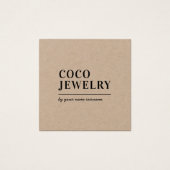 ヘアクリップ付属品ディスプレイカード (正面)