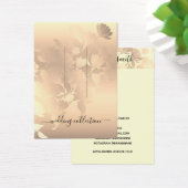 ヘアクリップ表示カードロマンチックヴィンテージピンク赤面 (デスク)