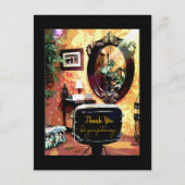 ヘアサロンご利用ありがとうございます ポストカード (正面)