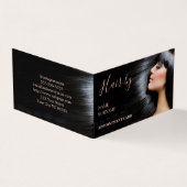 ヘアサロンアポイントメント名刺 名刺 (外部)