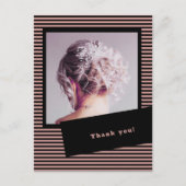 ヘアサロンカスタムイメージサンキューカスタマー ポストカード (正面)