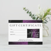 ヘアサロンギフトカード (スタンド正面)