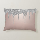 ヘアサロンシルバーグリッタードリップス金ゴールドシザー アクセントクッション (裏面)