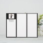 ヘアサロンディバトリフォールドフライヤー (スタンド正面)