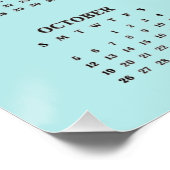 ヘアサロンデザイン2025カレンダーポスター ポスター (コーナー)