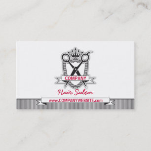 ヘアサロンプロフェッショナルモダン名刺 名刺