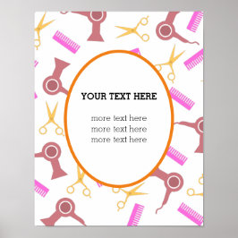 ヘアサロンポスター ポスター