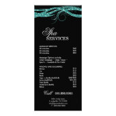 ヘアサロンラックカード美しい美容師パンフレット ラックカード (裏面)