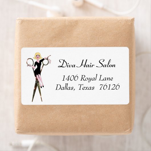 ヘアサロン住所 シール (インサイチュ)