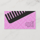 ヘアサロン名刺(アポイントメント付き) 予約カード (裏面)