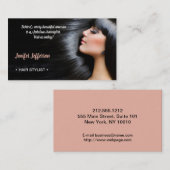 ヘアサロン名刺 予約カード (正面/裏面)