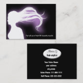 ヘアサロン名刺 名刺 (正面/裏面)