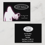 ヘアサロン名刺 名刺 (正面/裏面)