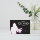 ヘアサロン名刺 名刺 (スタンド正面)