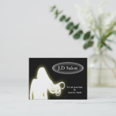 ヘアサロン名刺 名刺 (スタンド正面)