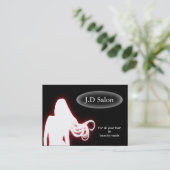 ヘアサロン名刺 名刺 (スタンド正面)