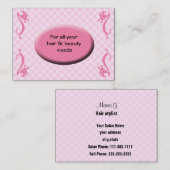 ヘアサロン名刺 名刺 (正面/裏面)