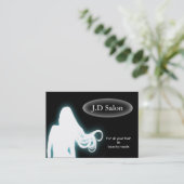 ヘアサロン名刺 名刺 (スタンド正面)