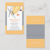 ヘアサロン名刺 名刺 (正面/裏面)