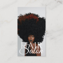 ヘアサロン美しいサロン名刺