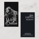 ヘアサロン美しいサロン名刺 名刺 (正面/裏面)