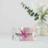 ヘアサロン | スタイリストツール 名刺 (スタンド正面)