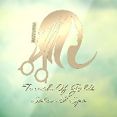 ヘアサロン＆スパのビジネスフロントをカスタマイズ ウィンドウサイン (シート3)