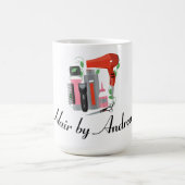 ヘアサロン デザイン コーヒーマグカップ (中央)