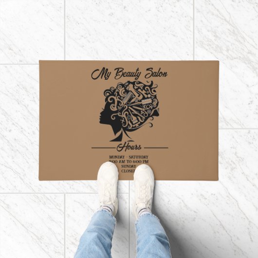 ヘアサロン ドアマット (室内)