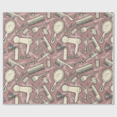 ヘアサロン ラッピングペーパー (フラット)