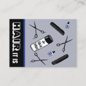 ヘアサロン 名刺 (正面)