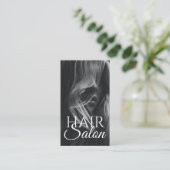 ヘアサロン 美容室 ビジネスカード (スタンド正面)