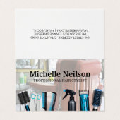 ヘアサロン |美容師ツール 名刺 (外部フラット)