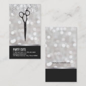 ヘアシアーズ/《写真》ぼけ味&紙吹雪 名刺 (正面/裏面)