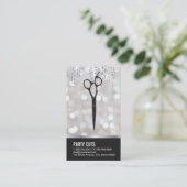 ヘアシアーズ/《写真》ぼけ味&紙吹雪 名刺 (スタンド正面)