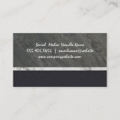 ヘアシザーズロゴ 名刺 (裏面)