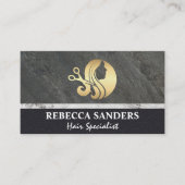 ヘアシザーズロゴ 名刺 (正面)