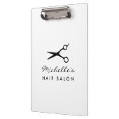 ヘアスカスタムタイリスト用のヘアサロンのクリップボード クリップボード (左)