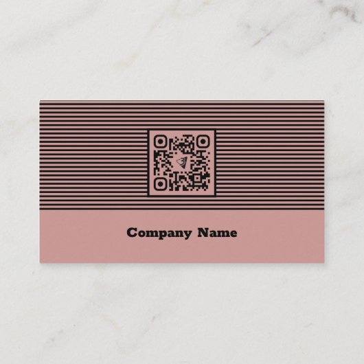 ヘアスタイリストのブラックピンクでスタイルを解放 名刺 (裏面)