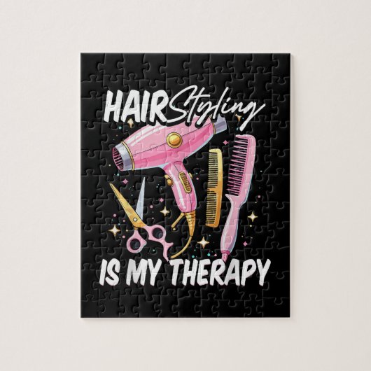 ヘアスタイリストは私の癒し ジグソーパズル (縦)