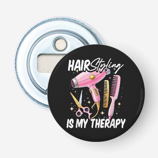 ヘアスタイリストは私の癒し 栓抜き (正面)