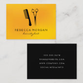 ヘアスタイリストツール 名刺 (正面/裏面)